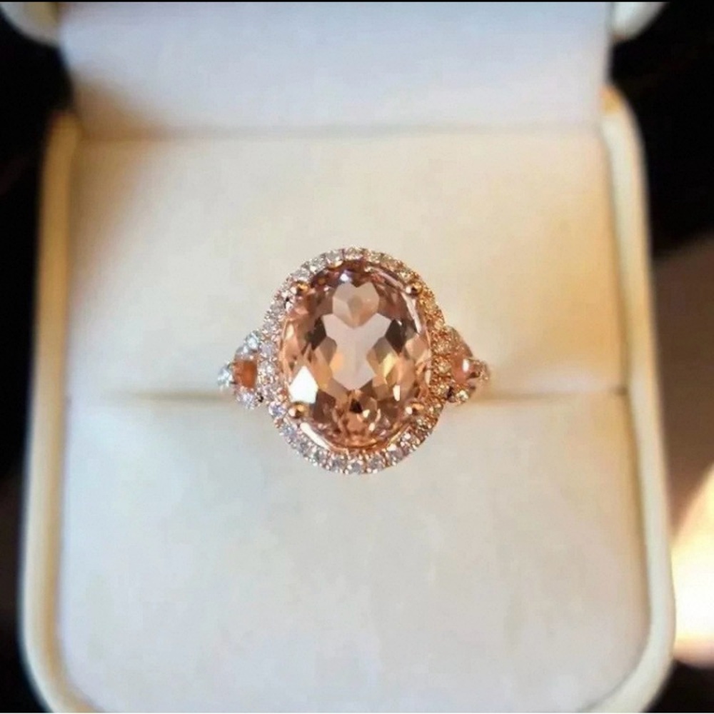 Canary yellow gemstone diamond Ring, flexible size